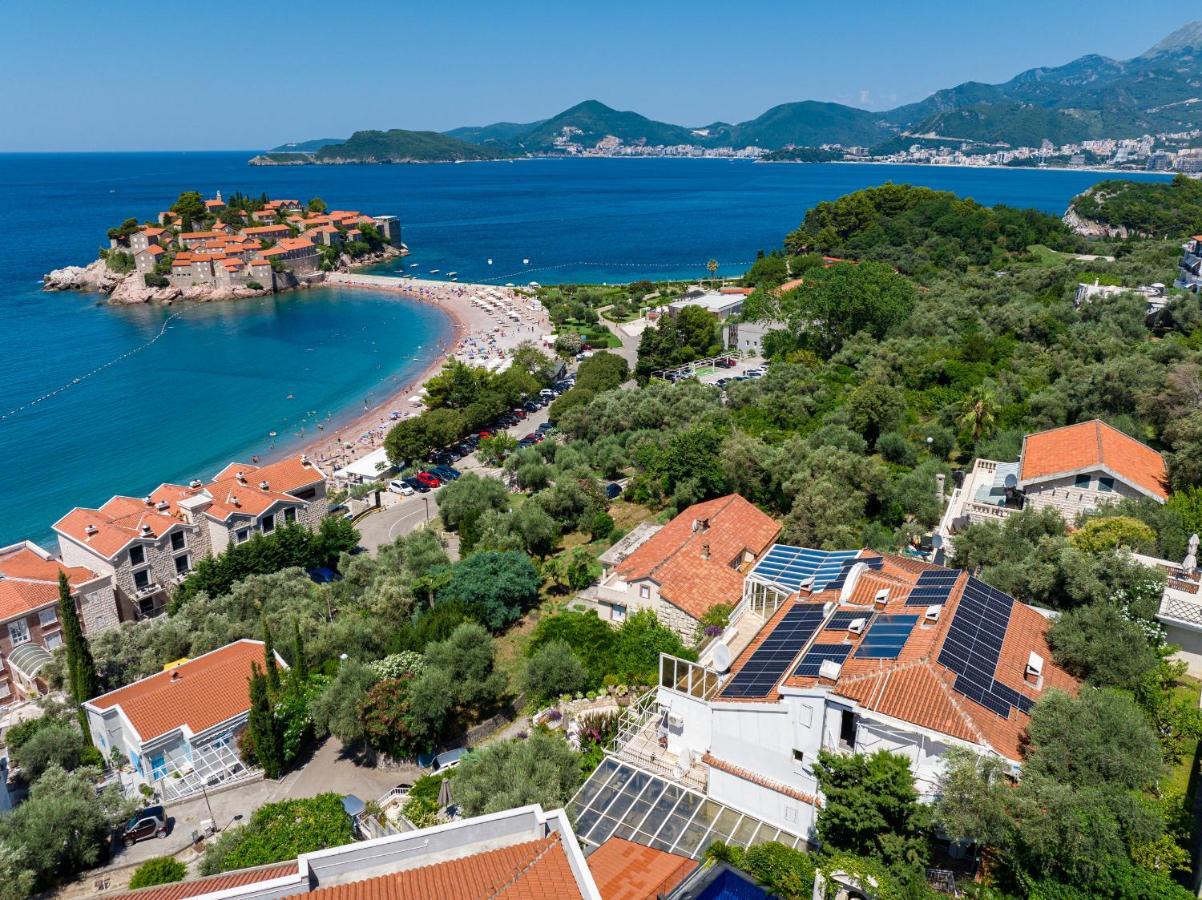 Sun Rose Apartments Sveti Stefan Εξωτερικό φωτογραφία