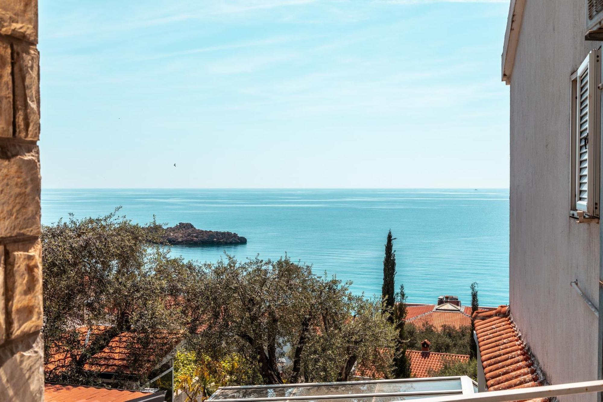 Sun Rose Apartments Sveti Stefan Δωμάτιο φωτογραφία